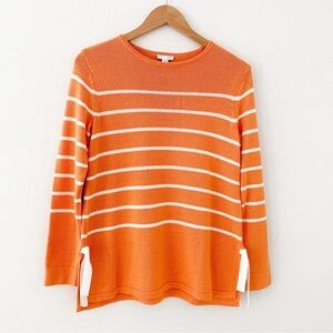 J.Jill striped sweater